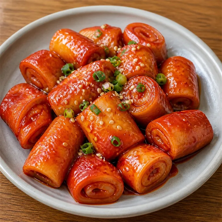 말이떡볶이
