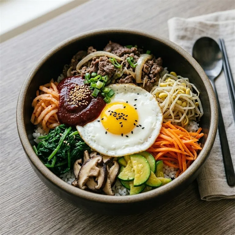 소불고기감초고추장비빔밥