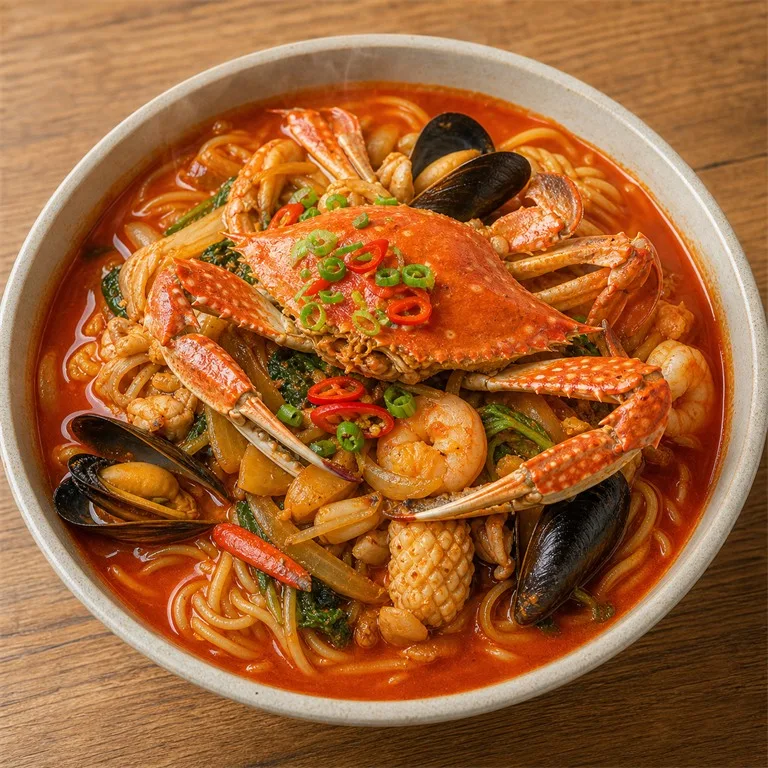 Jjamppong Kepiting