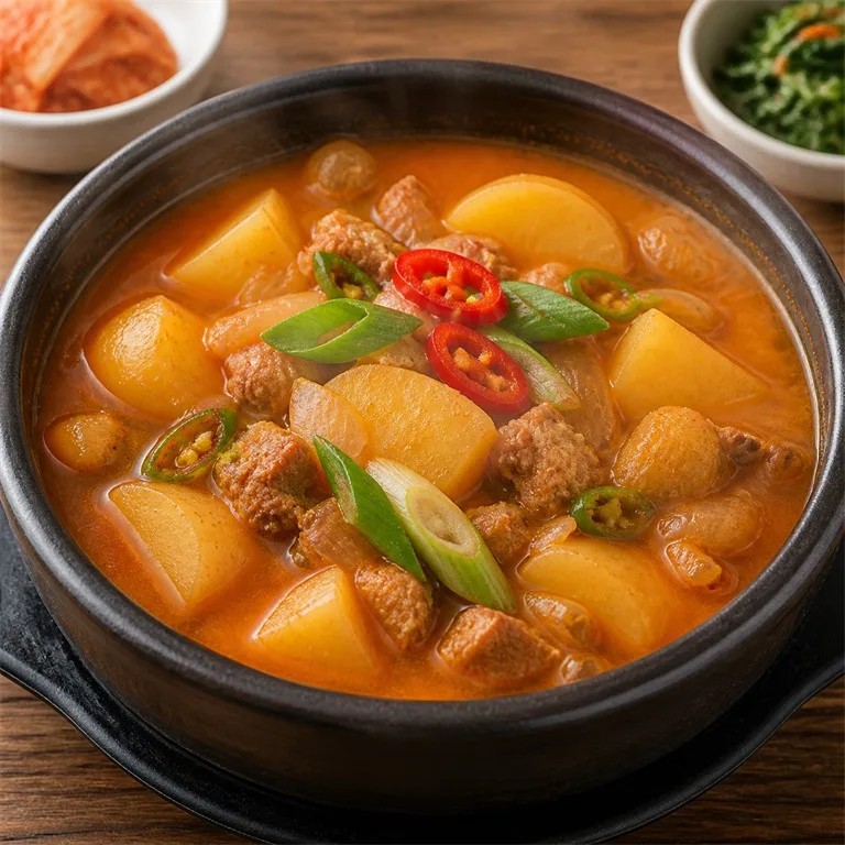 감자짜글이