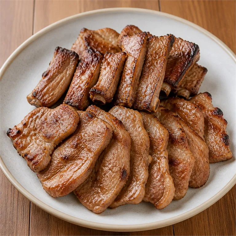 목살갈비