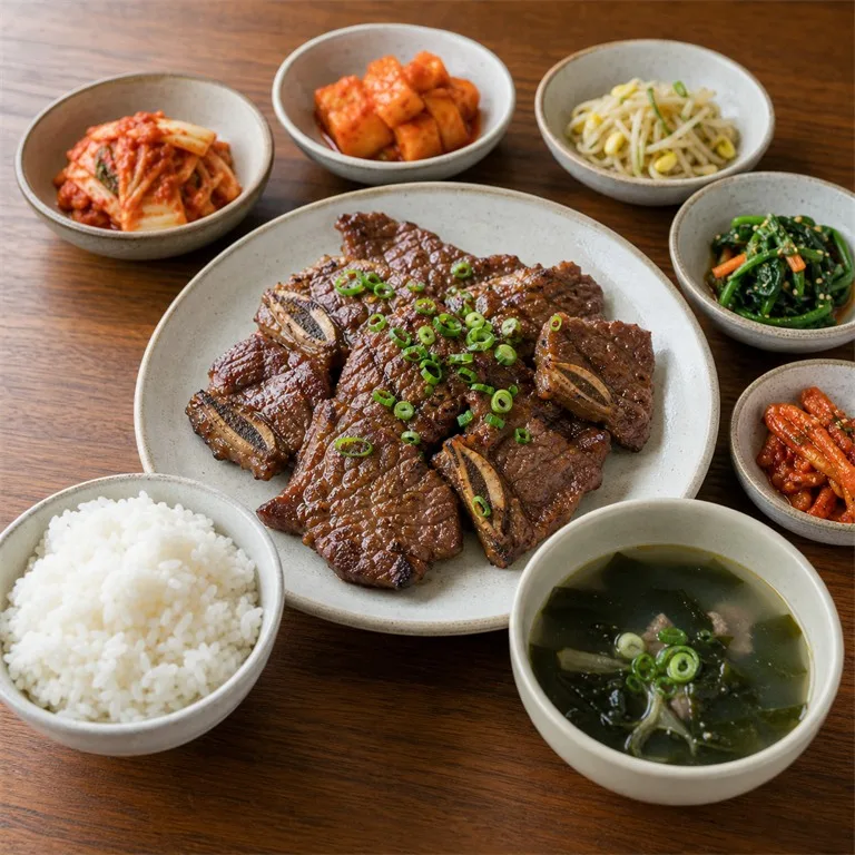 갈비반상