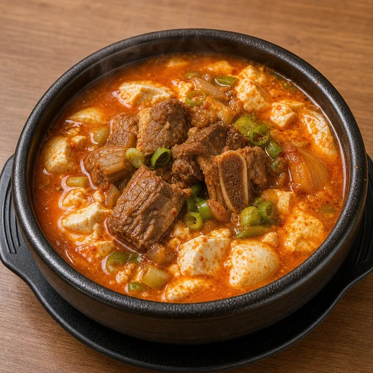 갈비순두부