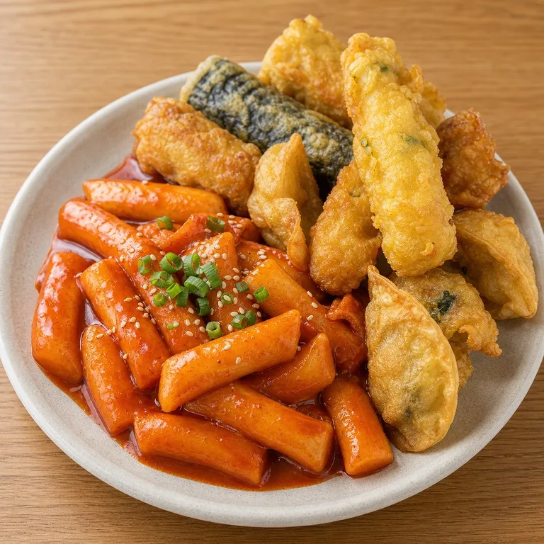 떡볶이튀김