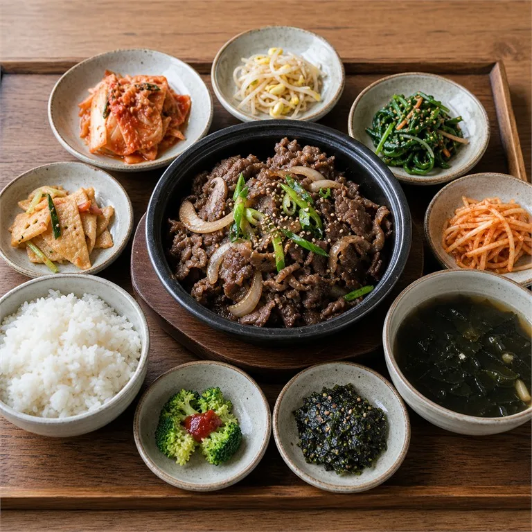 불고기가마솥정식