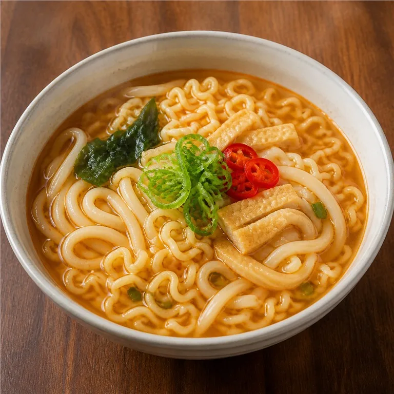 라면우동