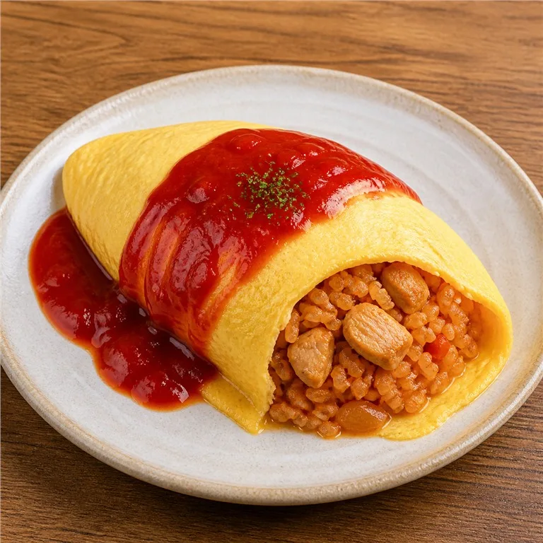 치킨오므라이스