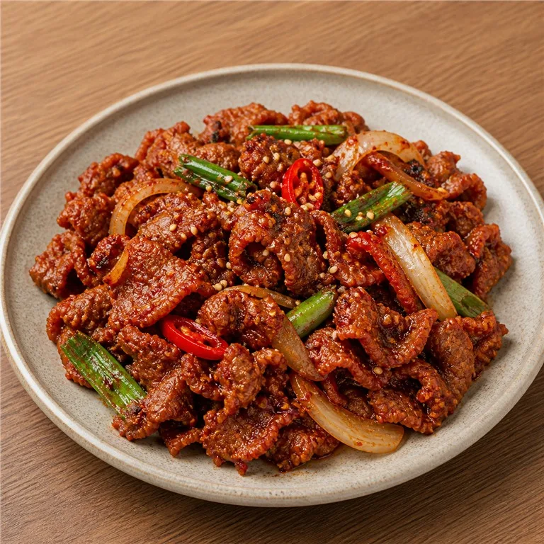 매운불고기