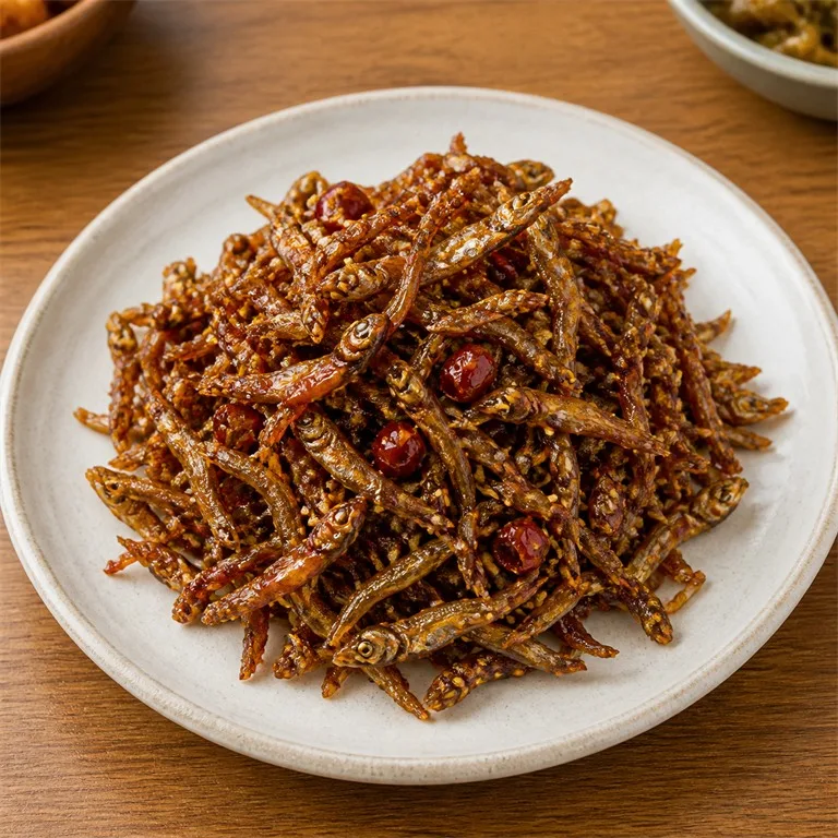매콤멸치