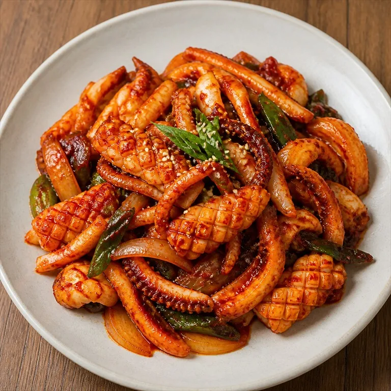 매콤오징어