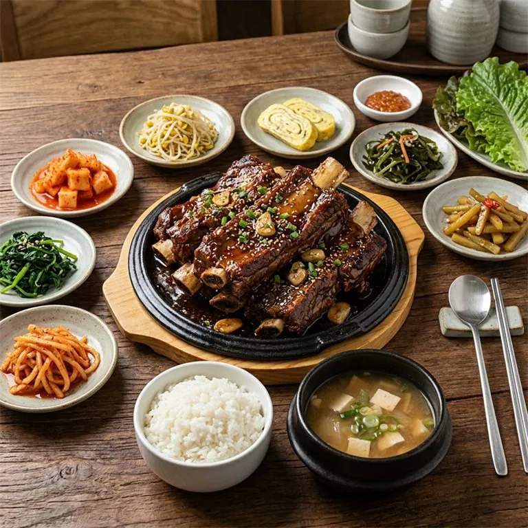 소왕갈비한상차림