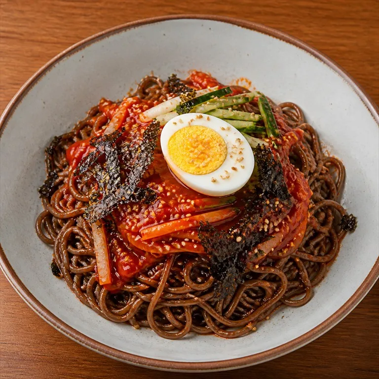 비빔모밀