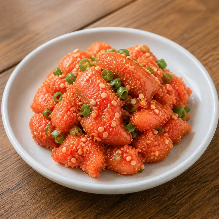 명란무침