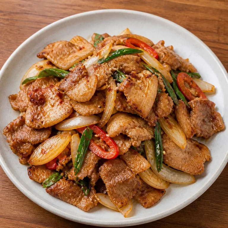 수육볶음