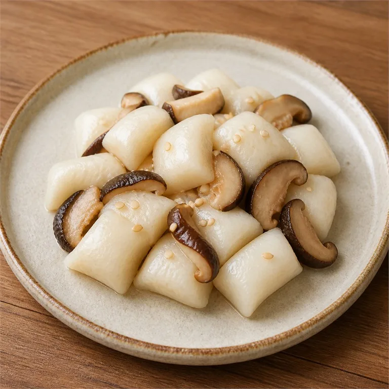 표고떡