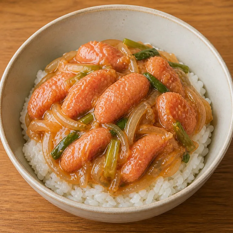 명란덮밥