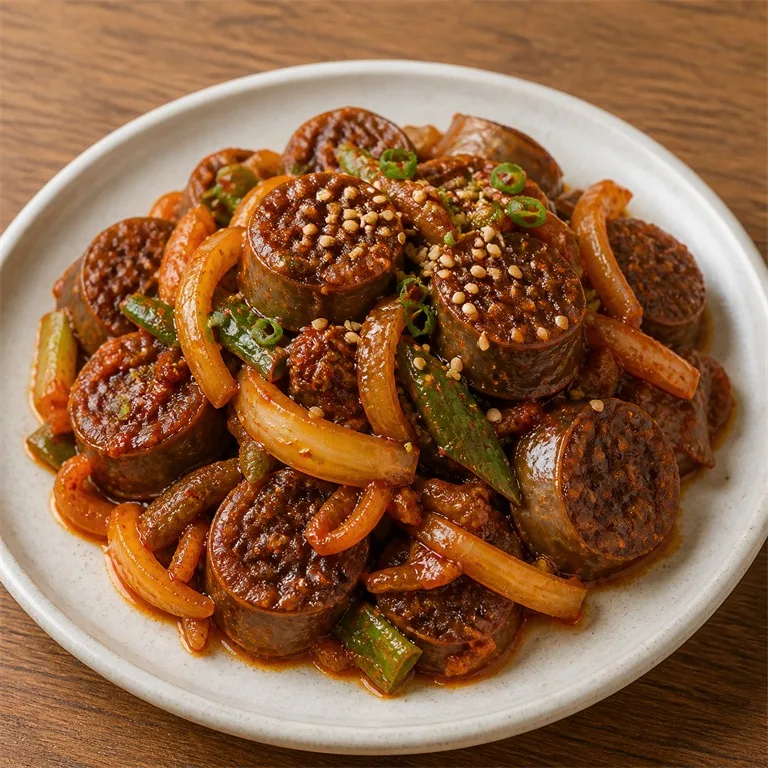 얼큰순대