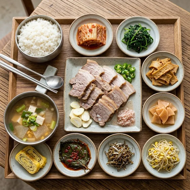 수육정식