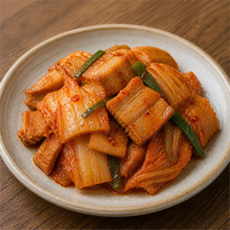 삼겹묵은지김치