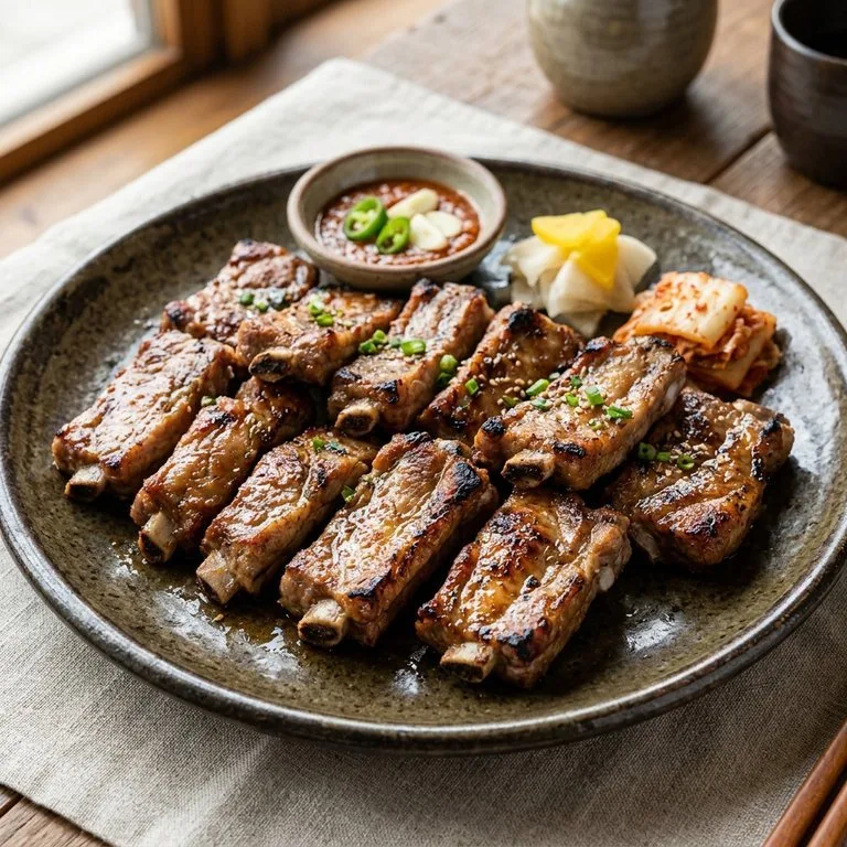 수제돼지갈비한판
