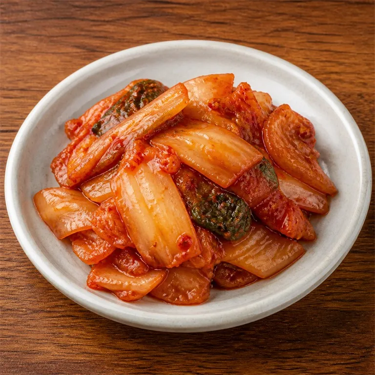 철판김치