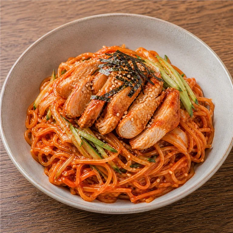 닭쫄면