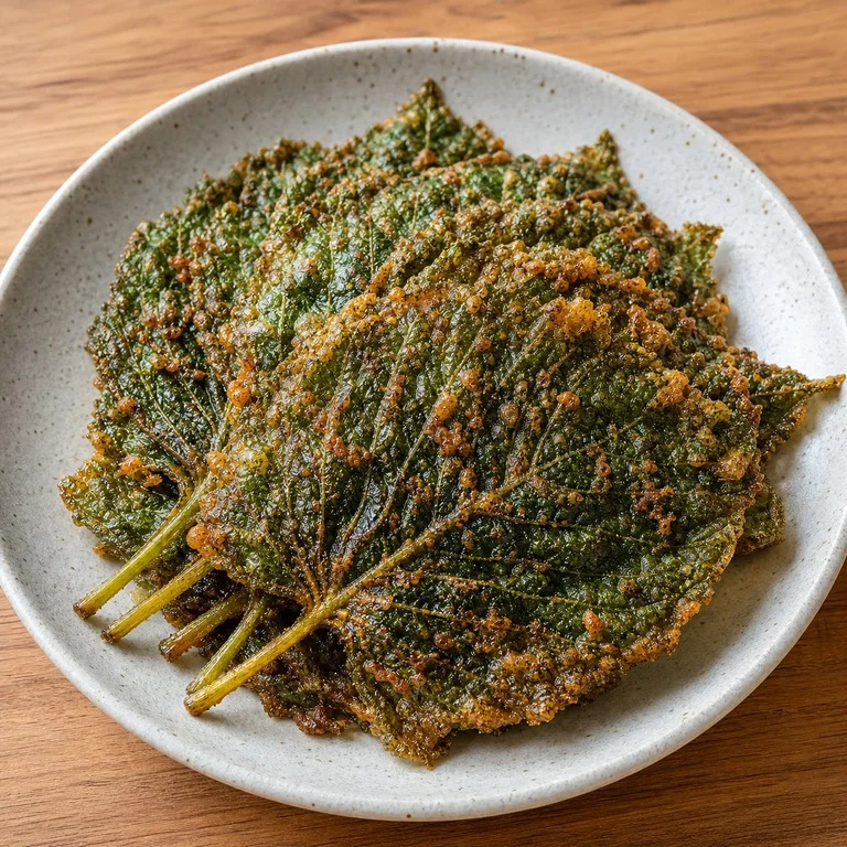 크런치깻잎