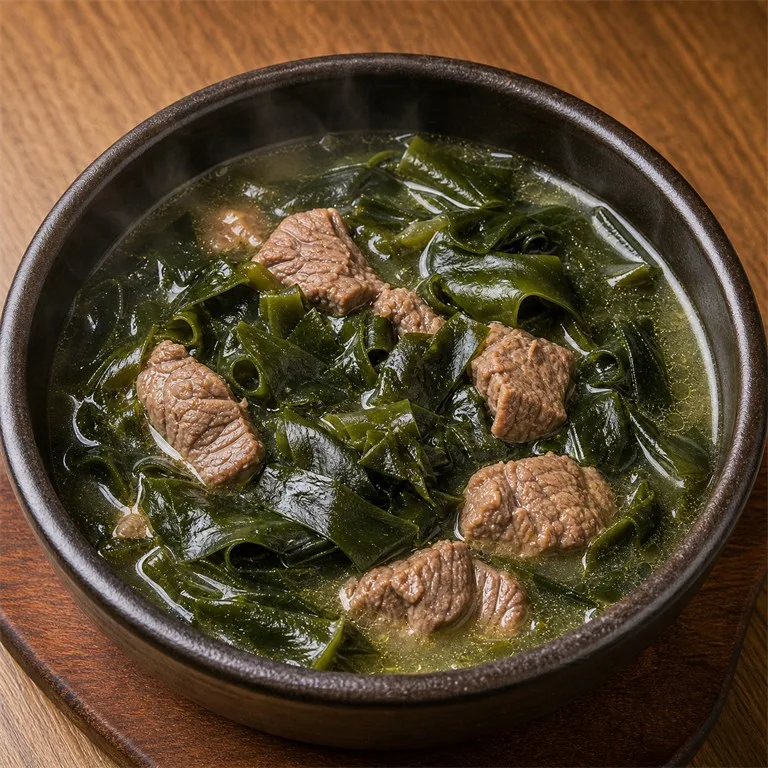 소고기돌미역