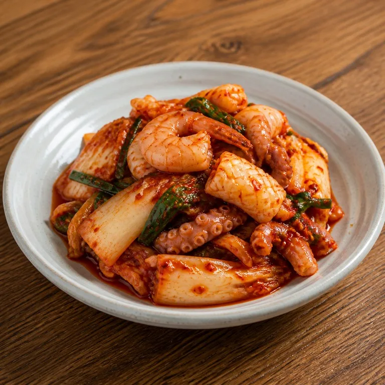 해물김치