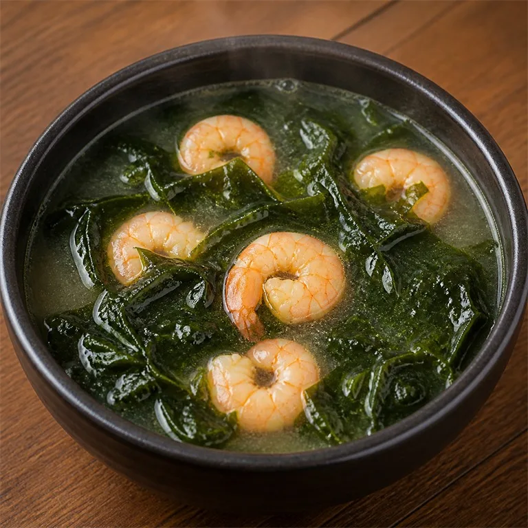 새우미역