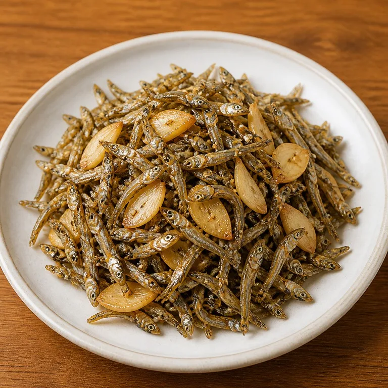 멸치마늘