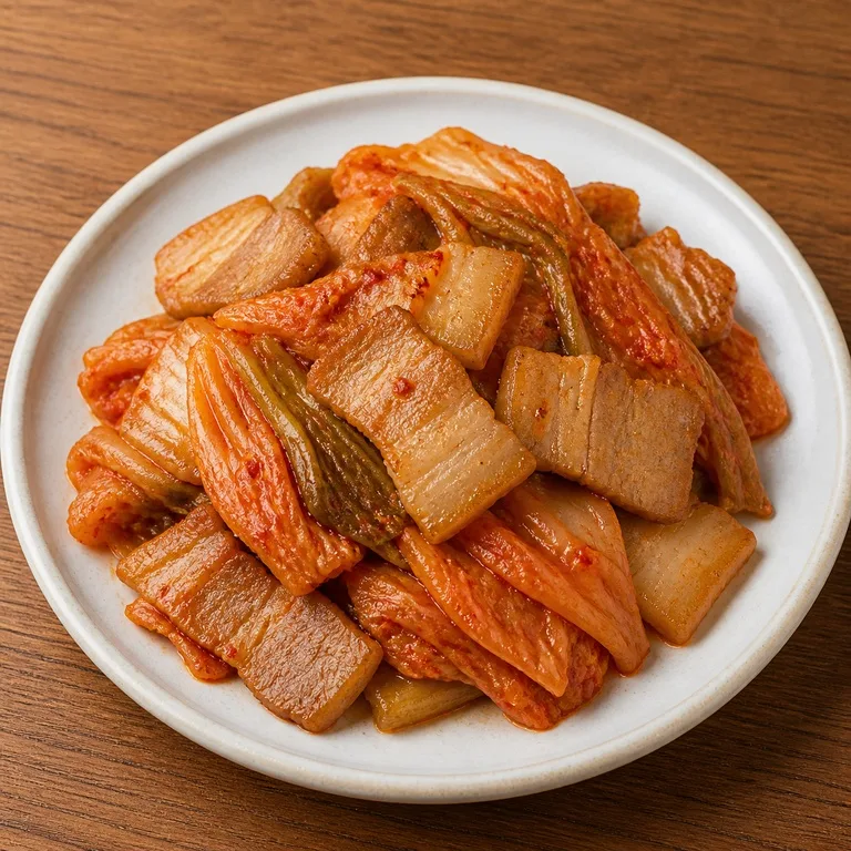 묵은지김치삼겹살