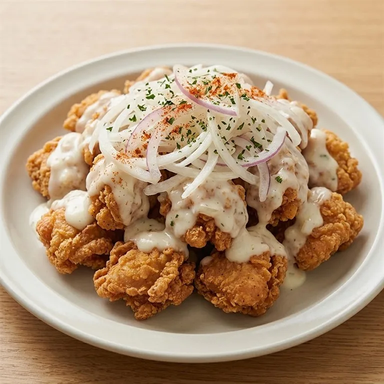 ซุนซัลหัวหอมไก่