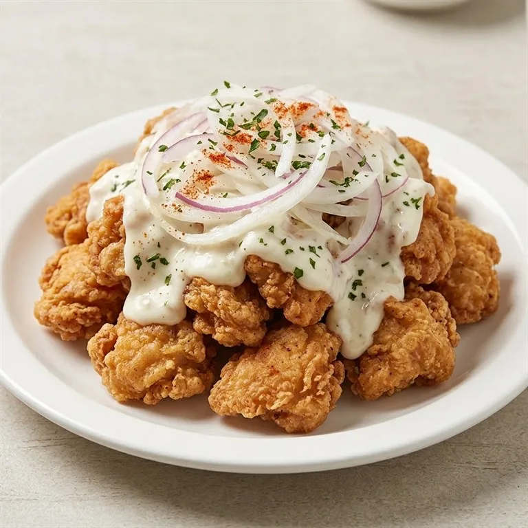 ซุนซัลหัวหอมครีมไก่