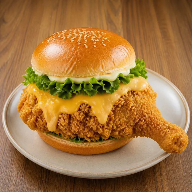 치즈징거통다리