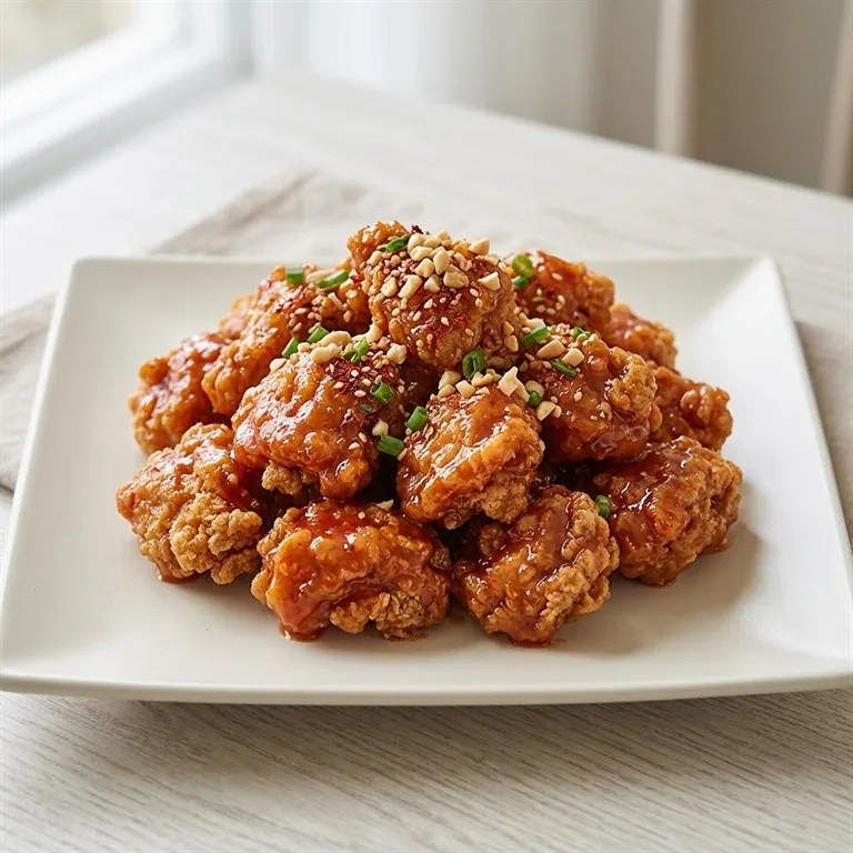 ไก่ทอดซอสเผ็ดหวานซูพรีม