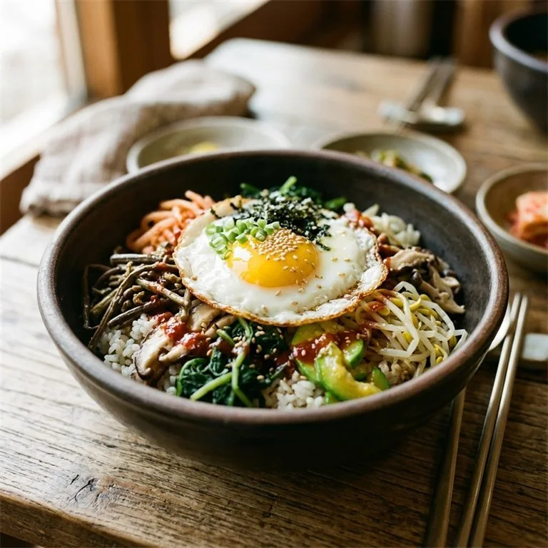 山菜拌飯