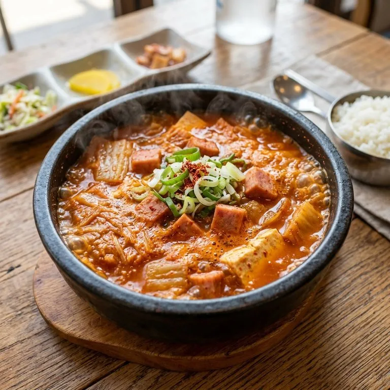 스팸김치찌개
