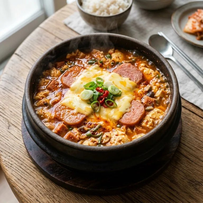스팸치즈순두부