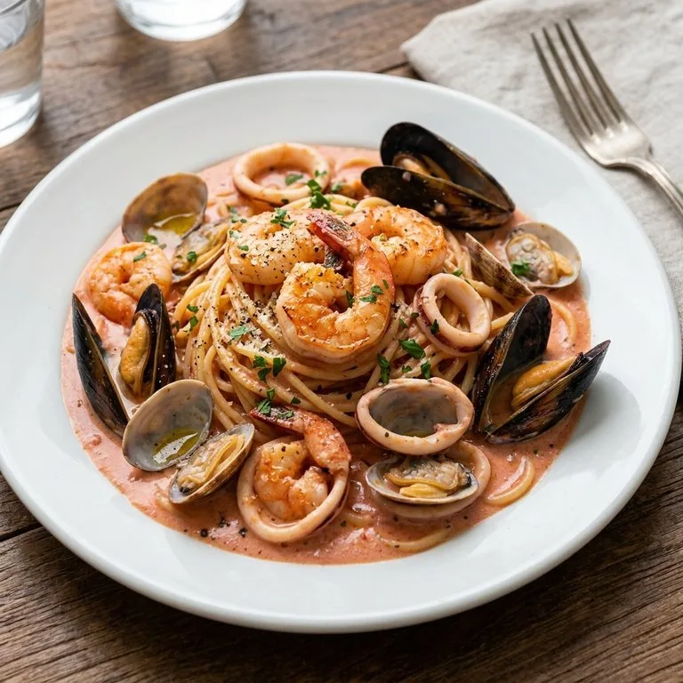 Pasta Rose Seafood