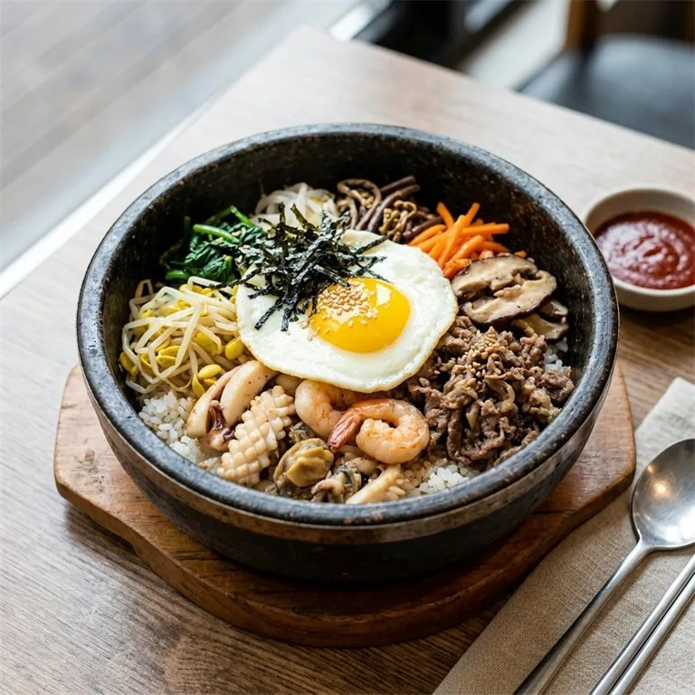 三鮮拌飯