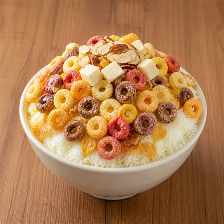 시리얼컵빙수
