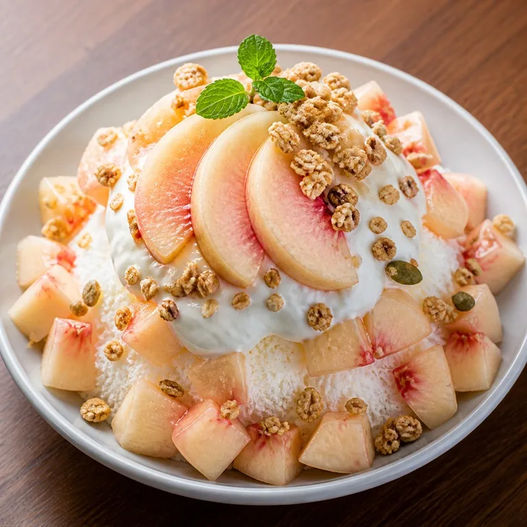 피치요거놀라빙수