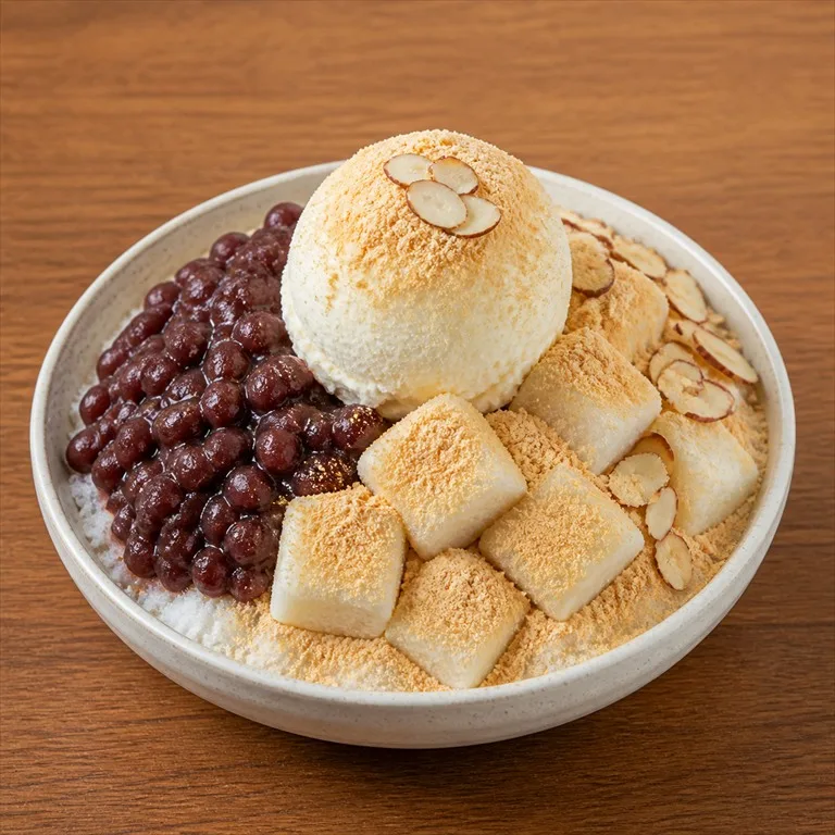 팥인절미