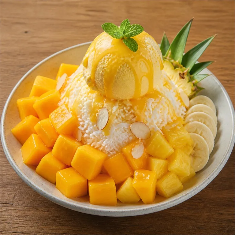 Es krim mangga Waikiki