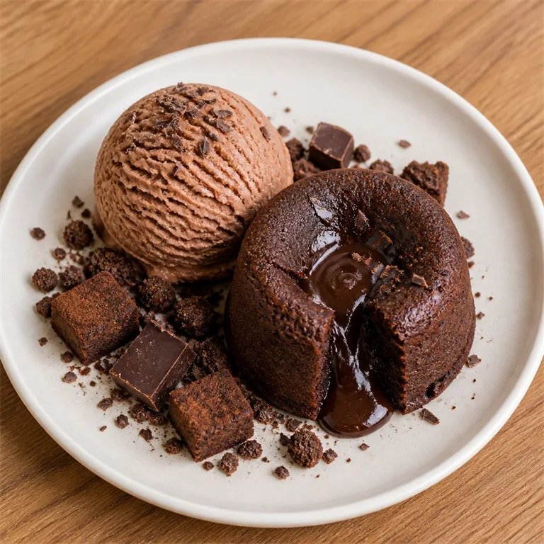 Es krim choco fondant