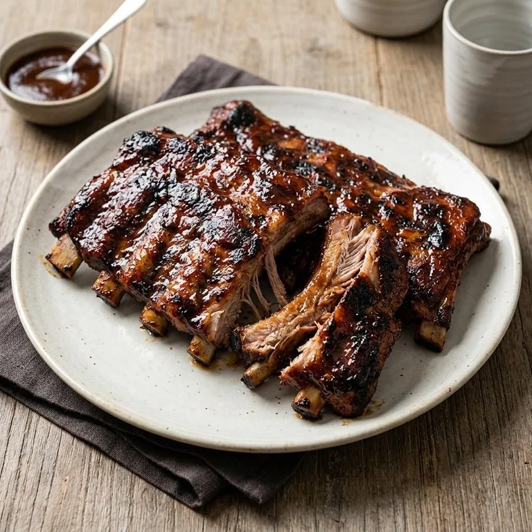 American Barbecue Pork Ribs