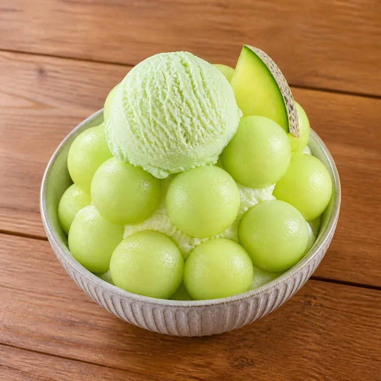 Es Krim Melon Manis