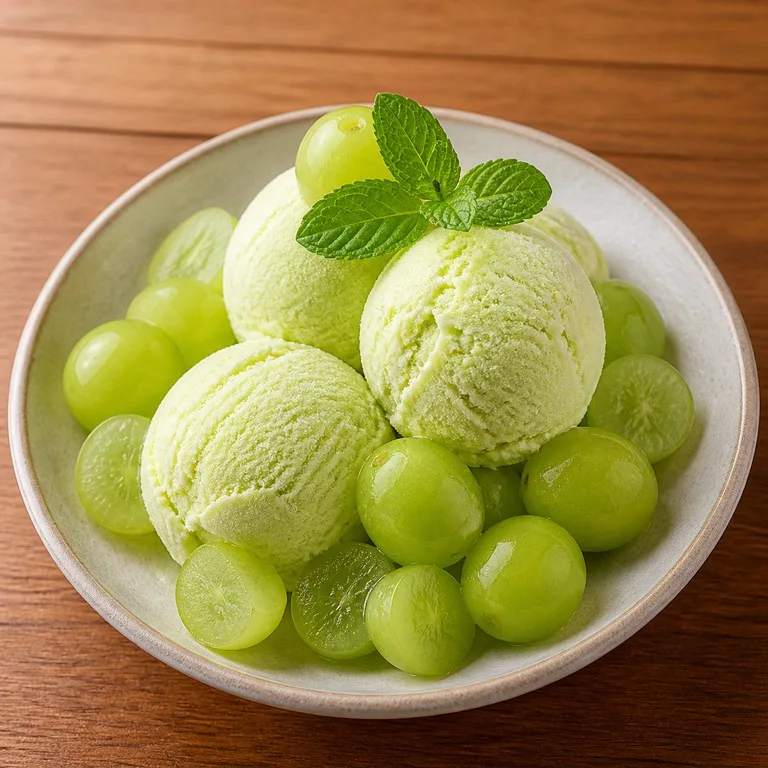 Es Krim Anggur Hijau Klasik