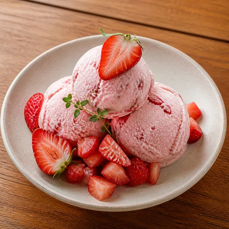 Es Krim Stroberi Klasik